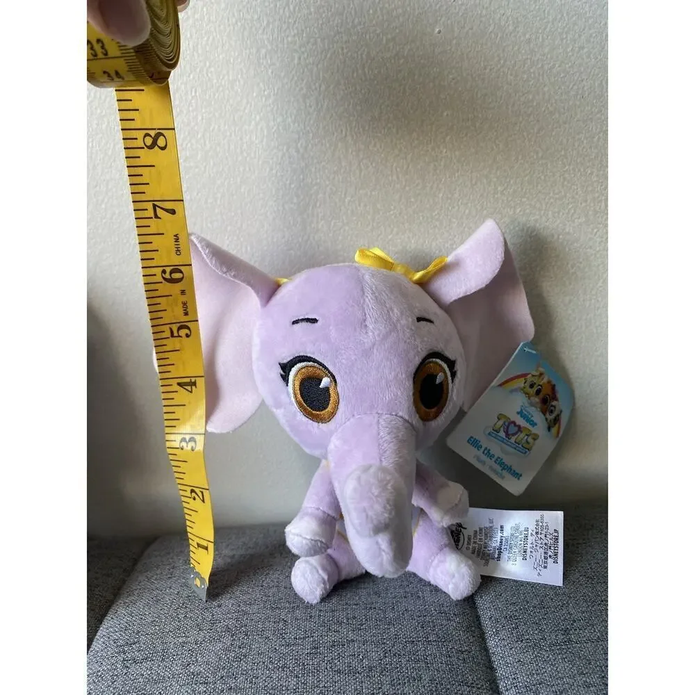 Disney T.O.T.S. ELLIE the ELEPHANT 6” Plush Stuffed Animal